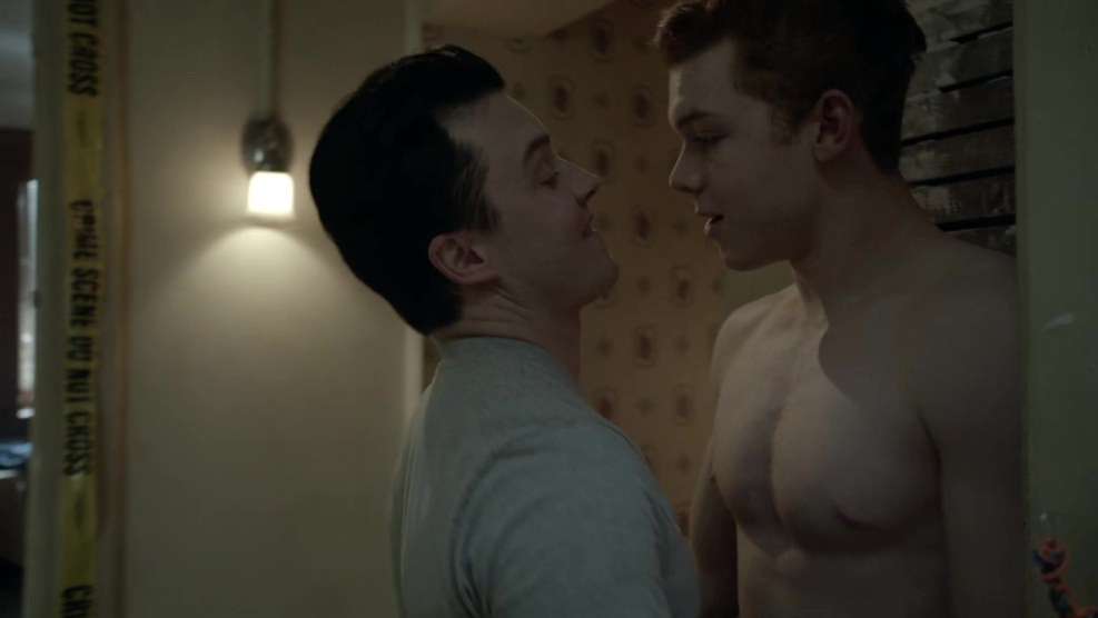 Zek McGone naked in shameless