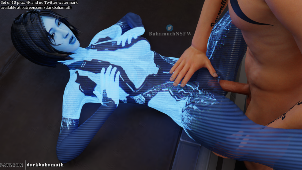 Cortana jumps on your cock