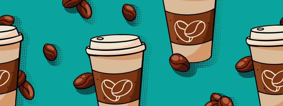 Beautiful background for coffee shop