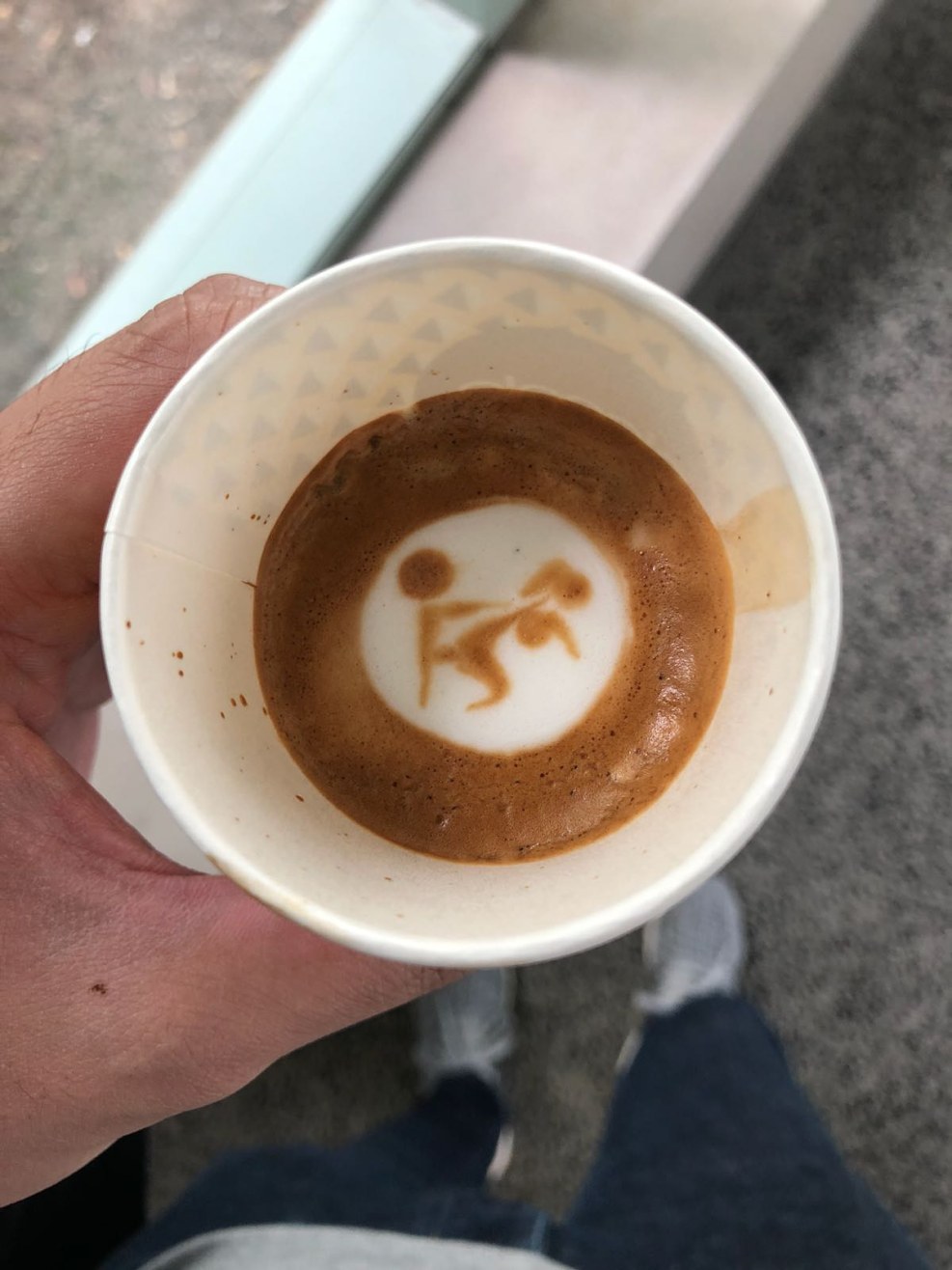 Cool coffee