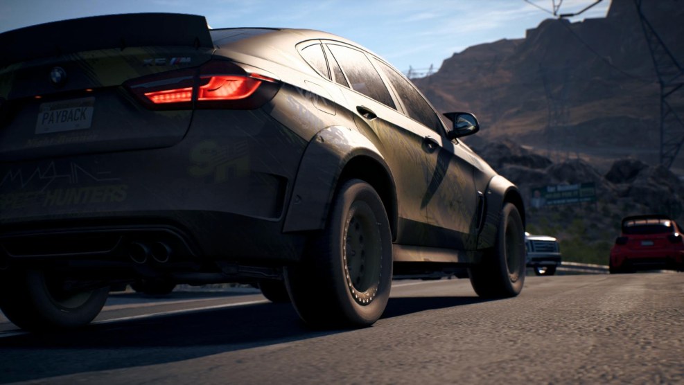 BMW X6M NFS Payback