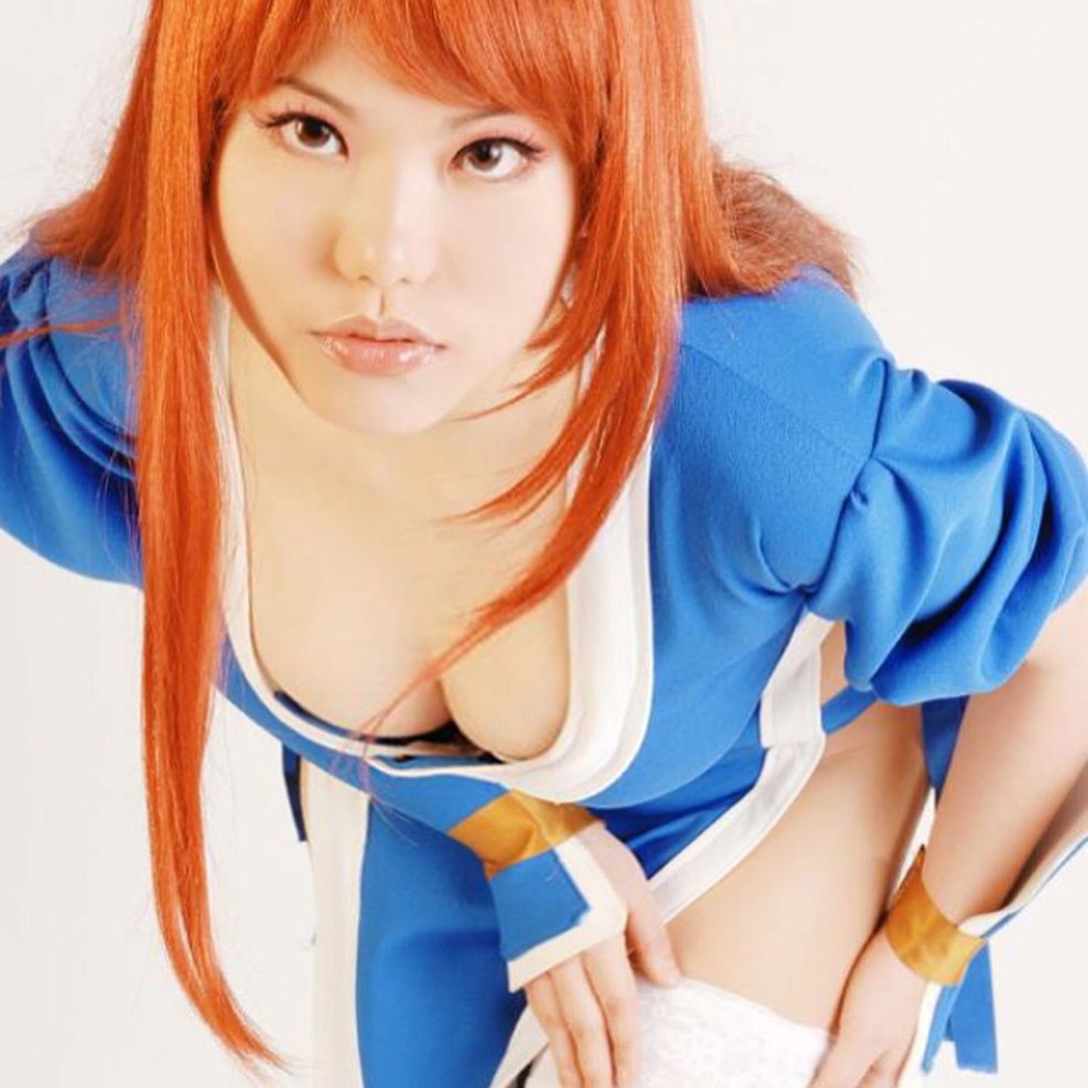 Udzaki in a swimsuit