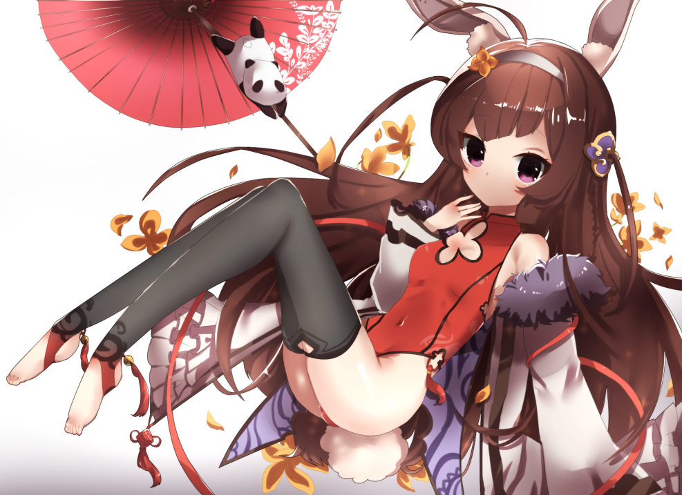 Azur Lane in a Rabbit suit