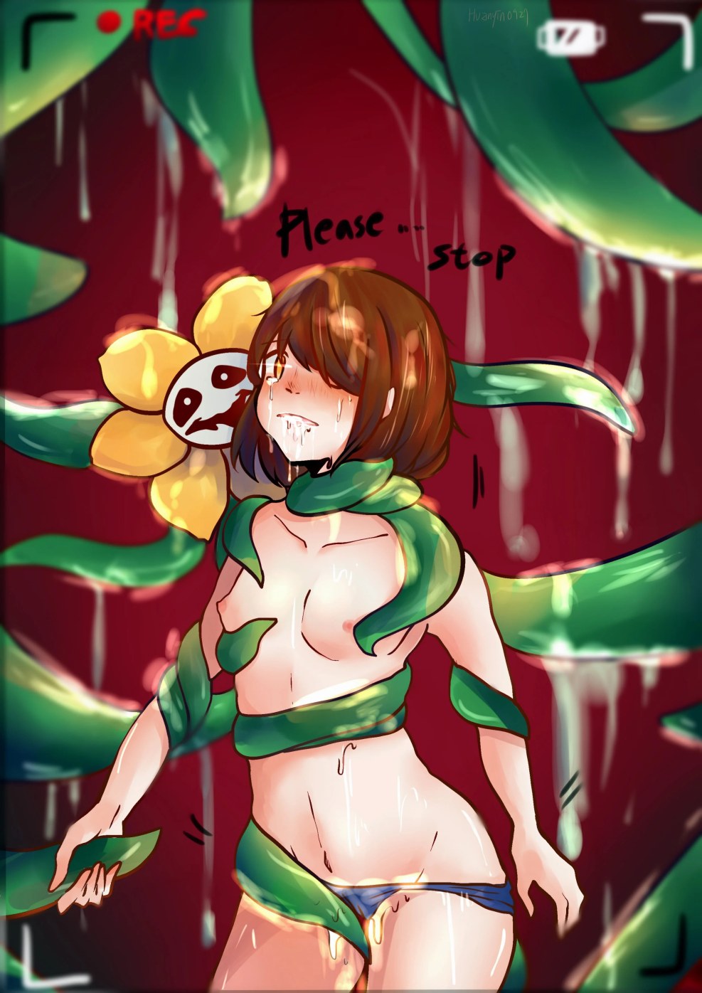 Hentai Undertale Chara and Flaui