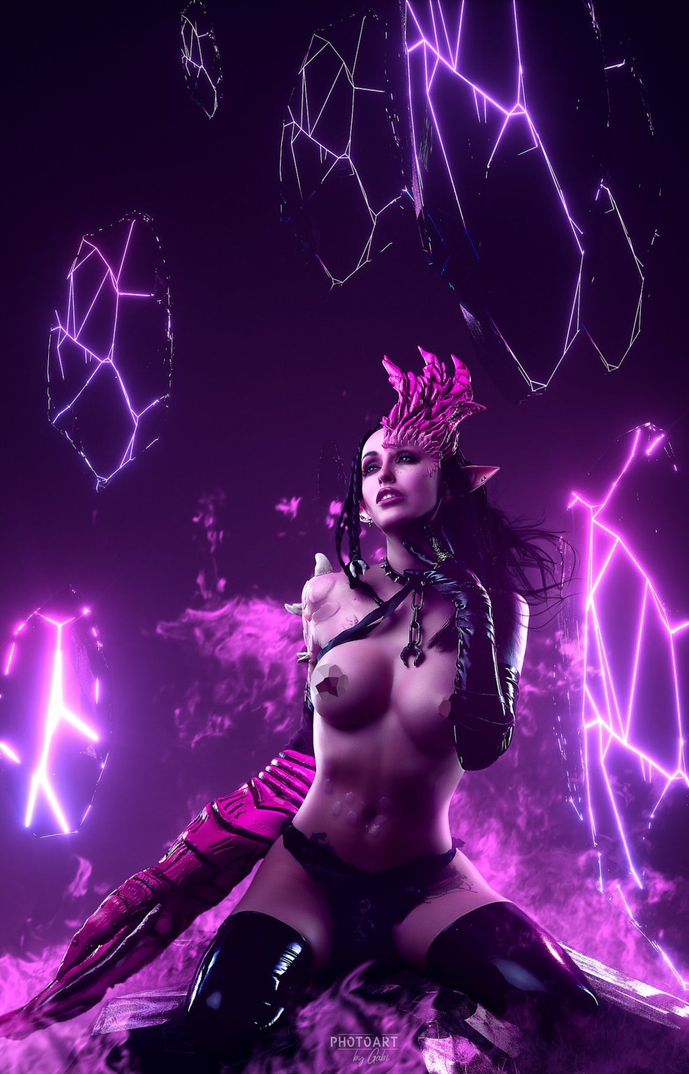 Slaaneh Warhammer 40,000 cosplay Nude