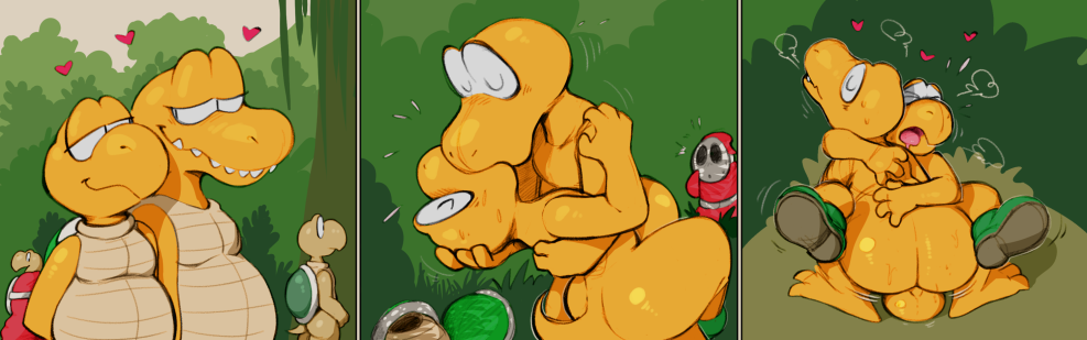 Hentai Mario Yoshi female