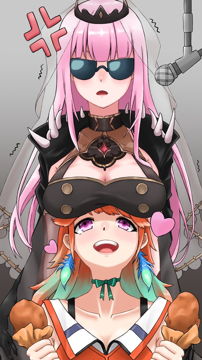 Kalliop Mori and Kiara Takanashi Manga Yuri Anime