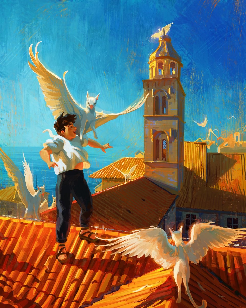 The silhouette of the devil