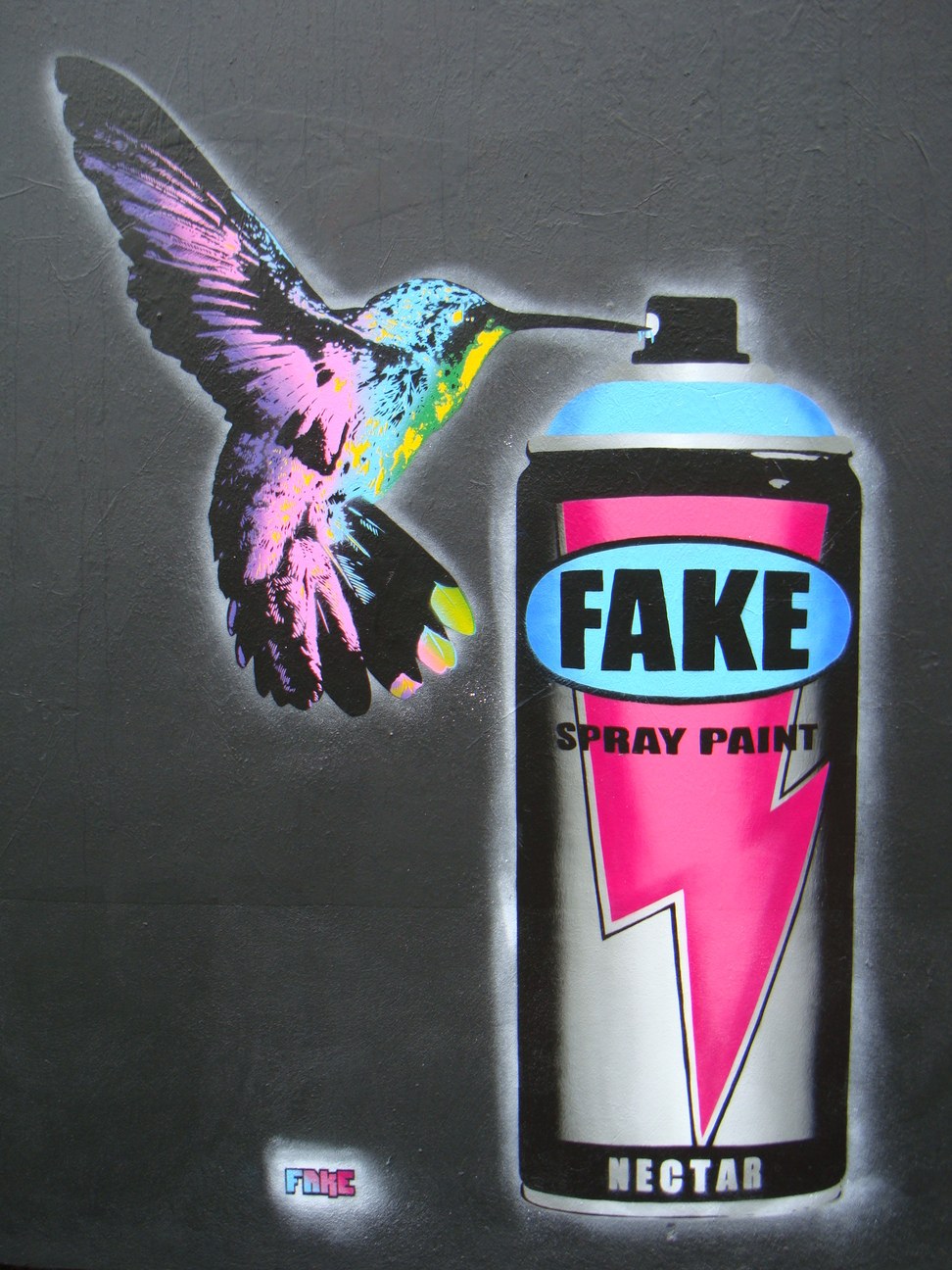 Trane Graffiti paint