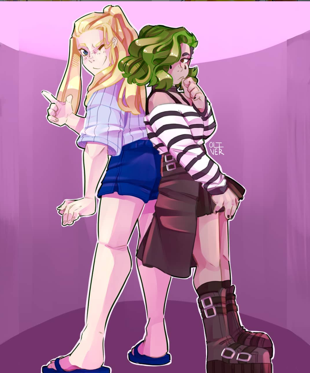 Donny and April Kiss