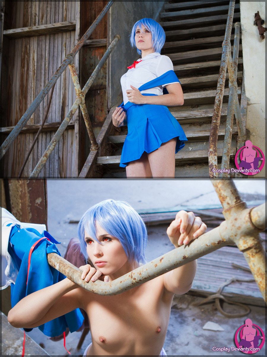 Evangelion Rei Cosplay XXX