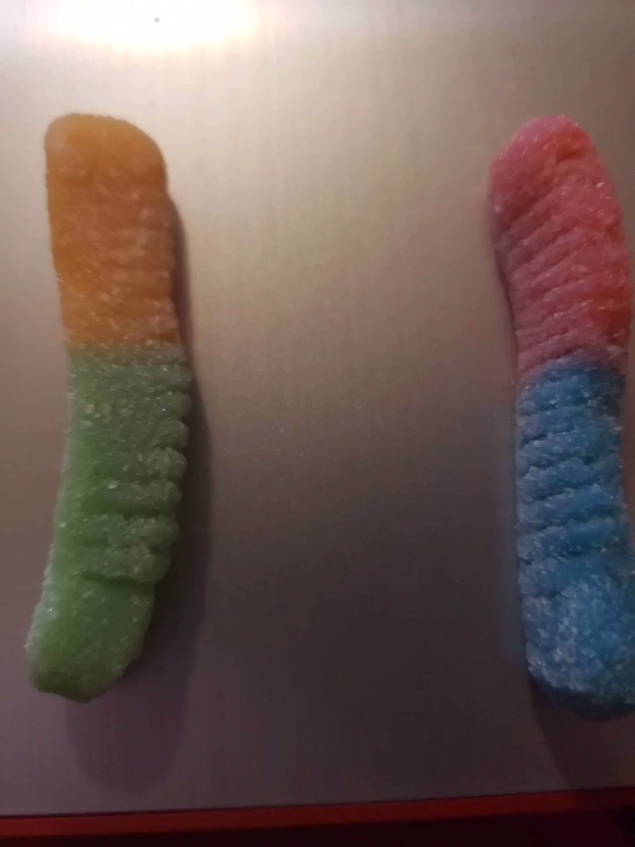 Marmalade worms experiment