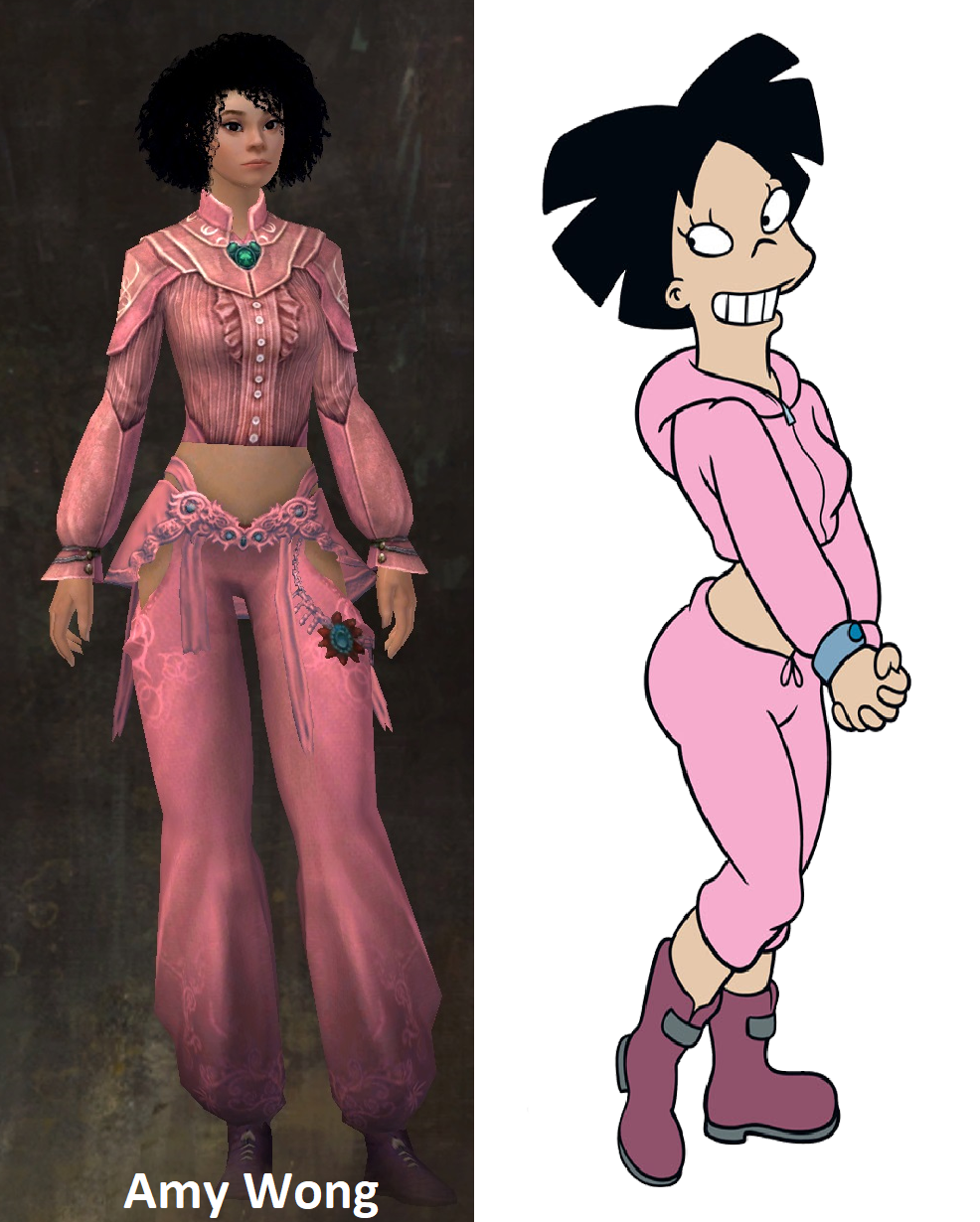 Futurama Amy Wong in underwear