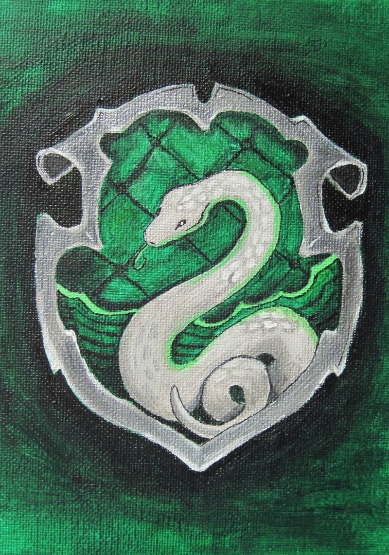 Slytherin color of the faculty