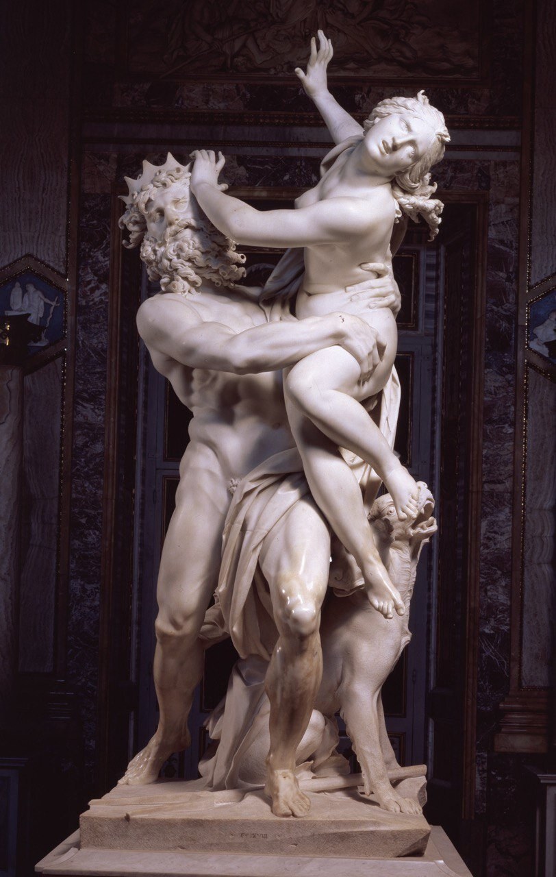Bernini Giovanni Lorenzo abduction of Persephone