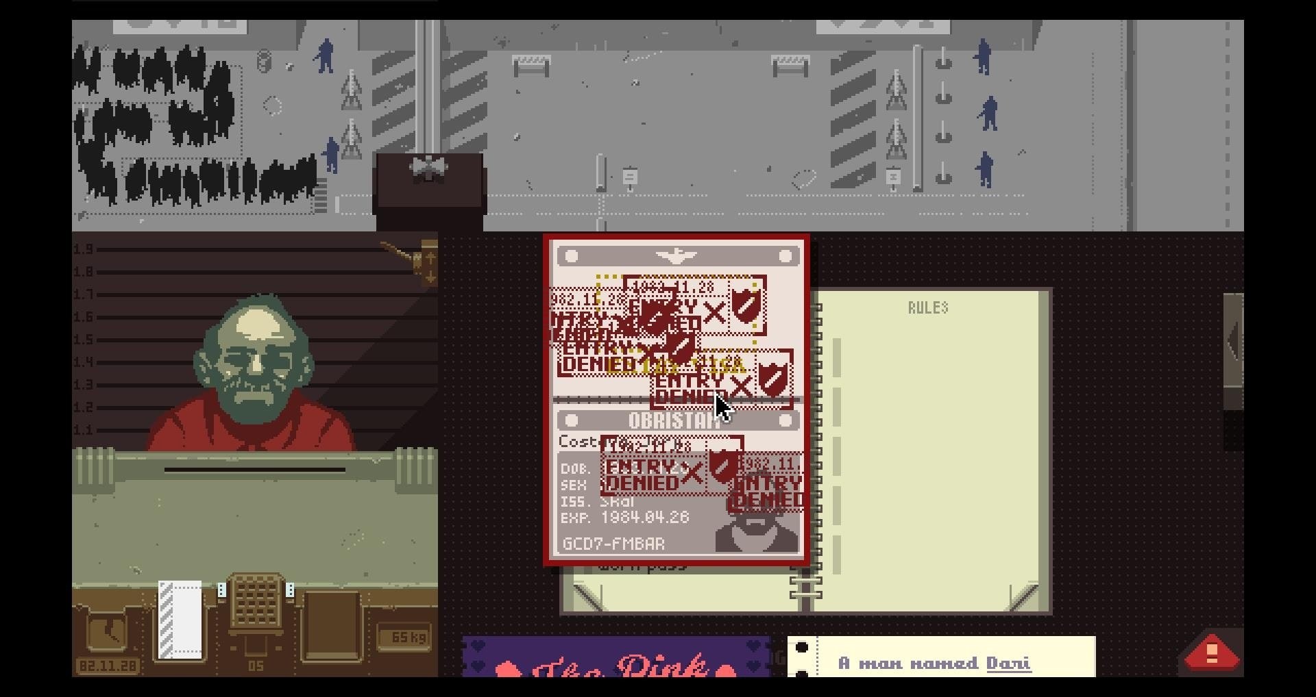 Papers please hentai game фото 104