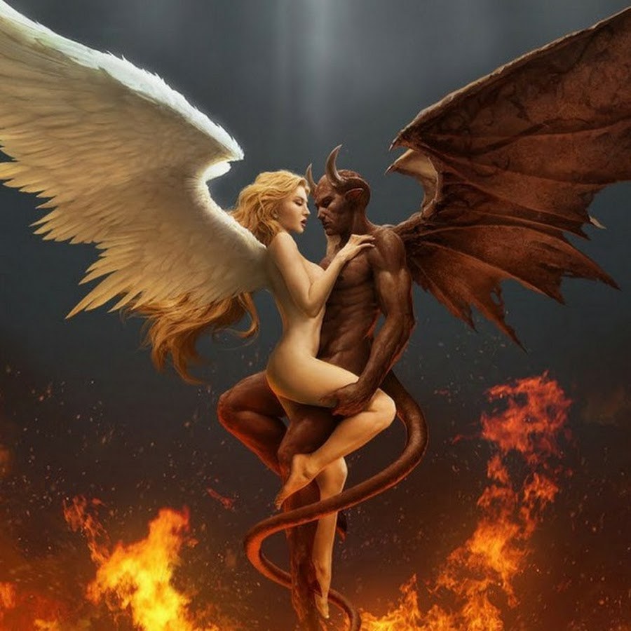 Between the angel and the demon