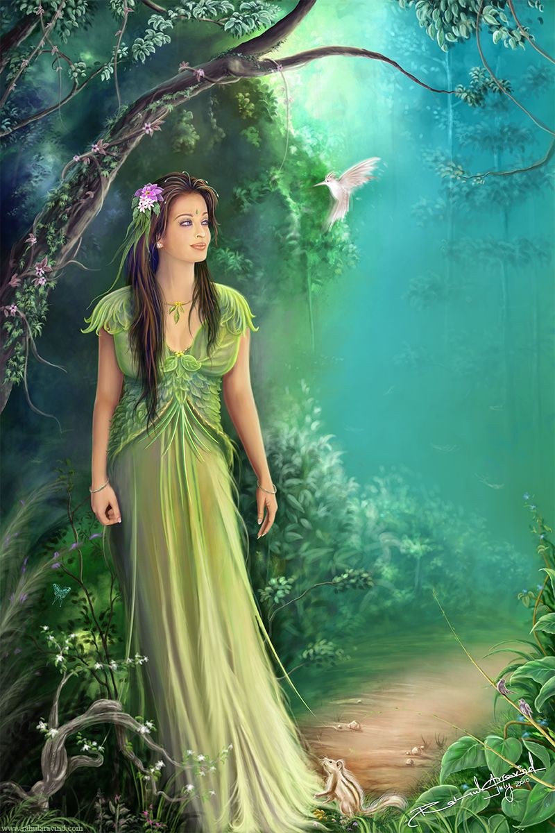 Chinese fantasy in white