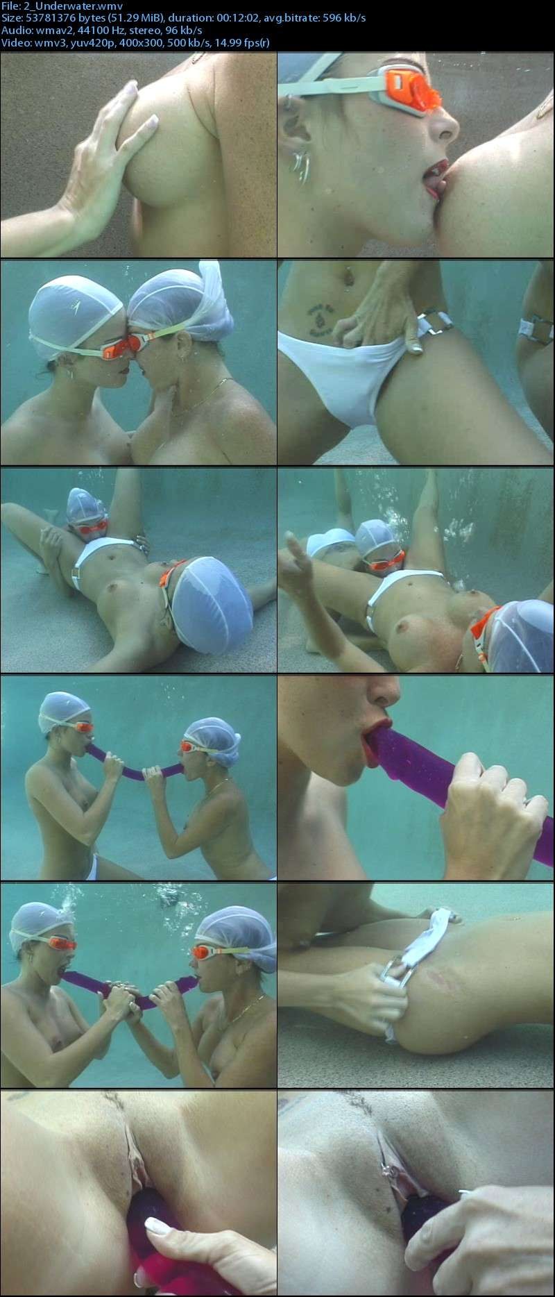 Fuck in the pool under water