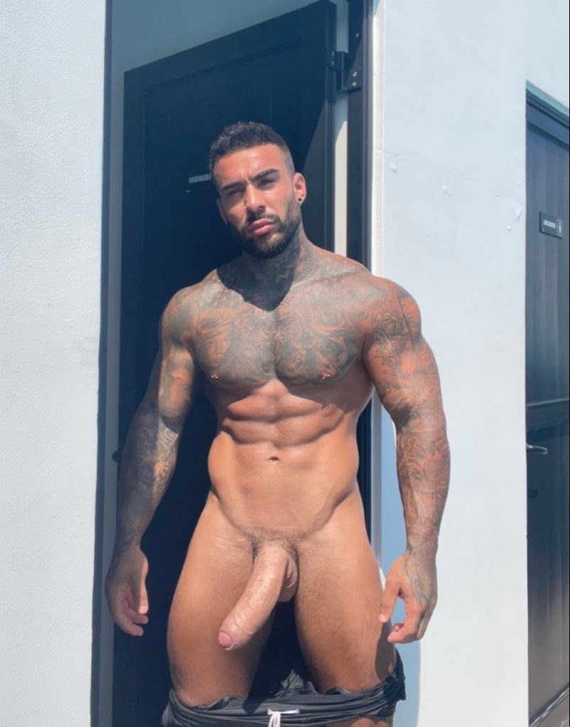 Richard Brown Naked cock