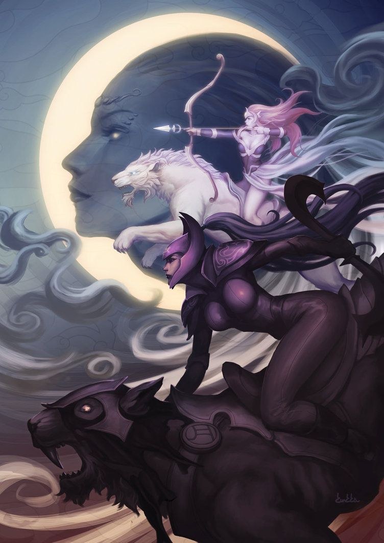 Luna Dota 2 Art