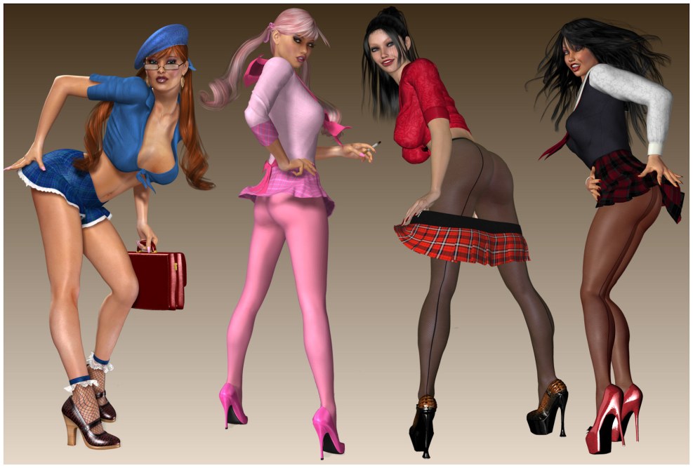 Nothingmore3dx selene cartoon