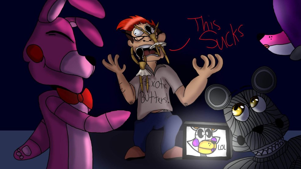 FNAF Ship Foxy and guard