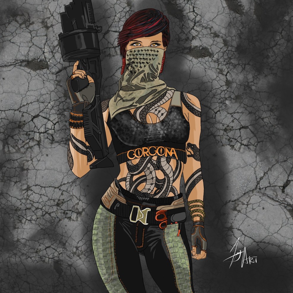Warface Gorgona Art
