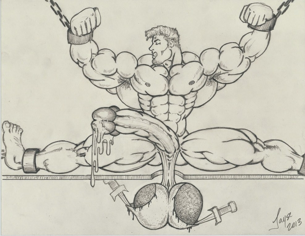 Ballbasting Comic art