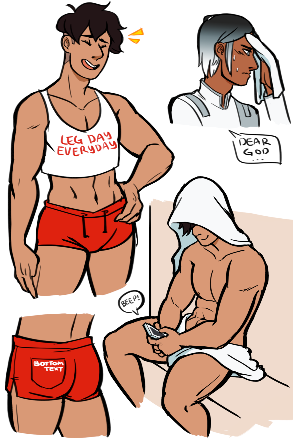 Ballbusting drawings