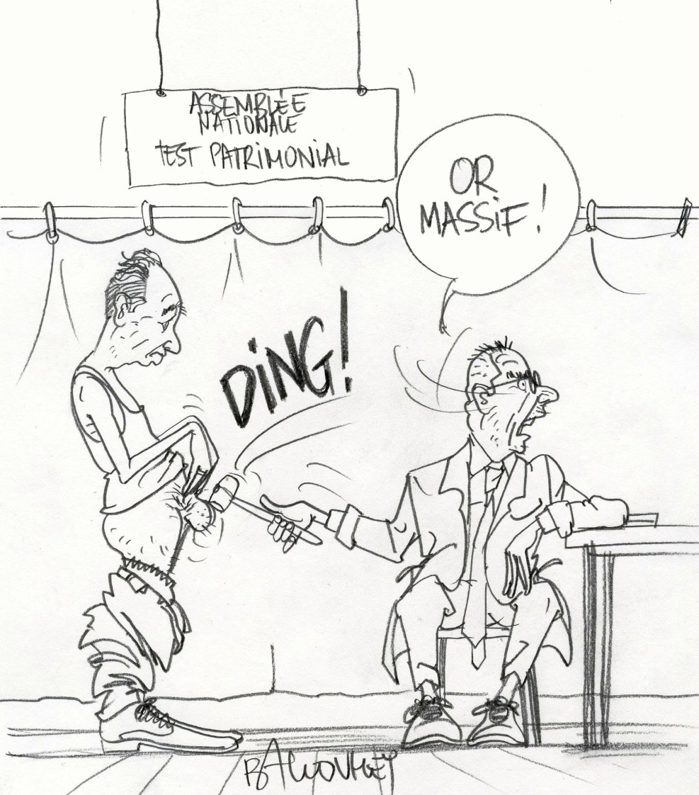 Interrogation Ballbasting drawing