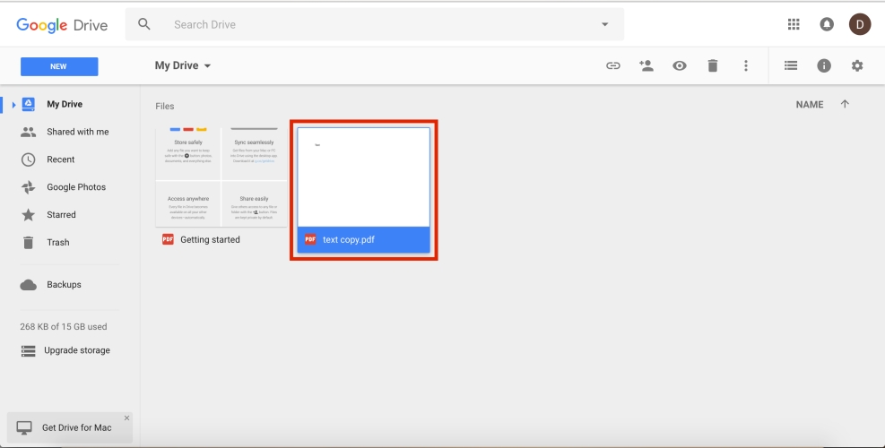 Google Drive No Access