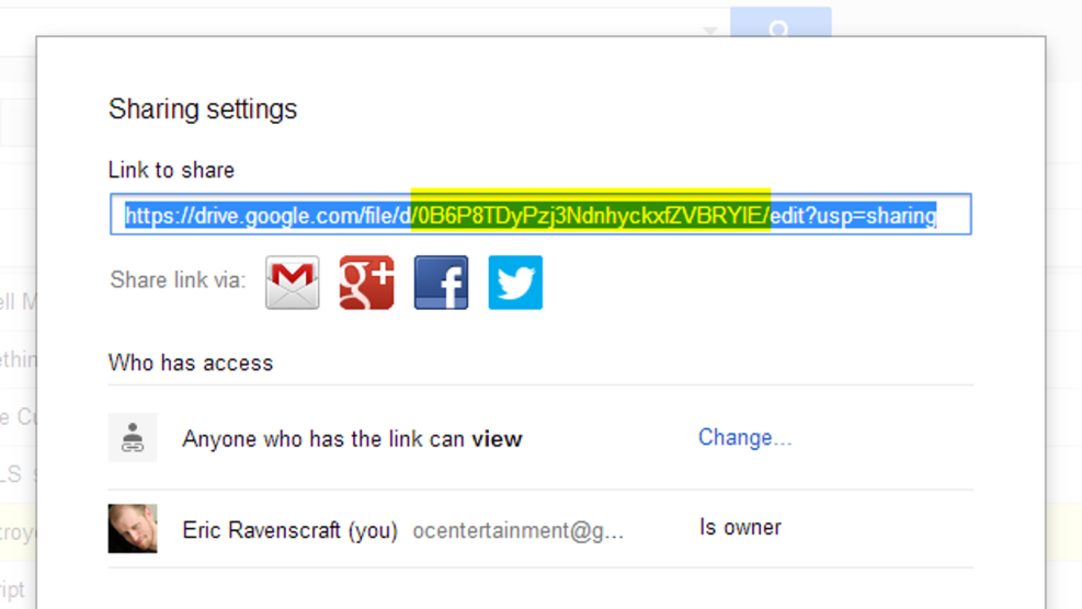 Add Settings Google