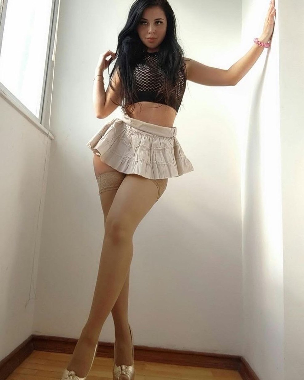 Big legs narrow skirt sexy