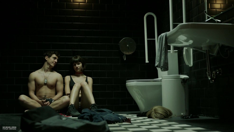 Ursula Korbero dances a paper house