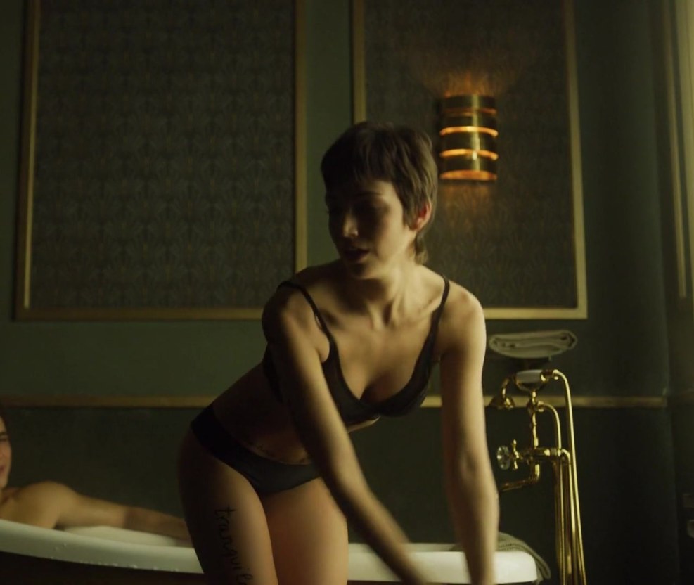 Ursula Korbero naked in the film