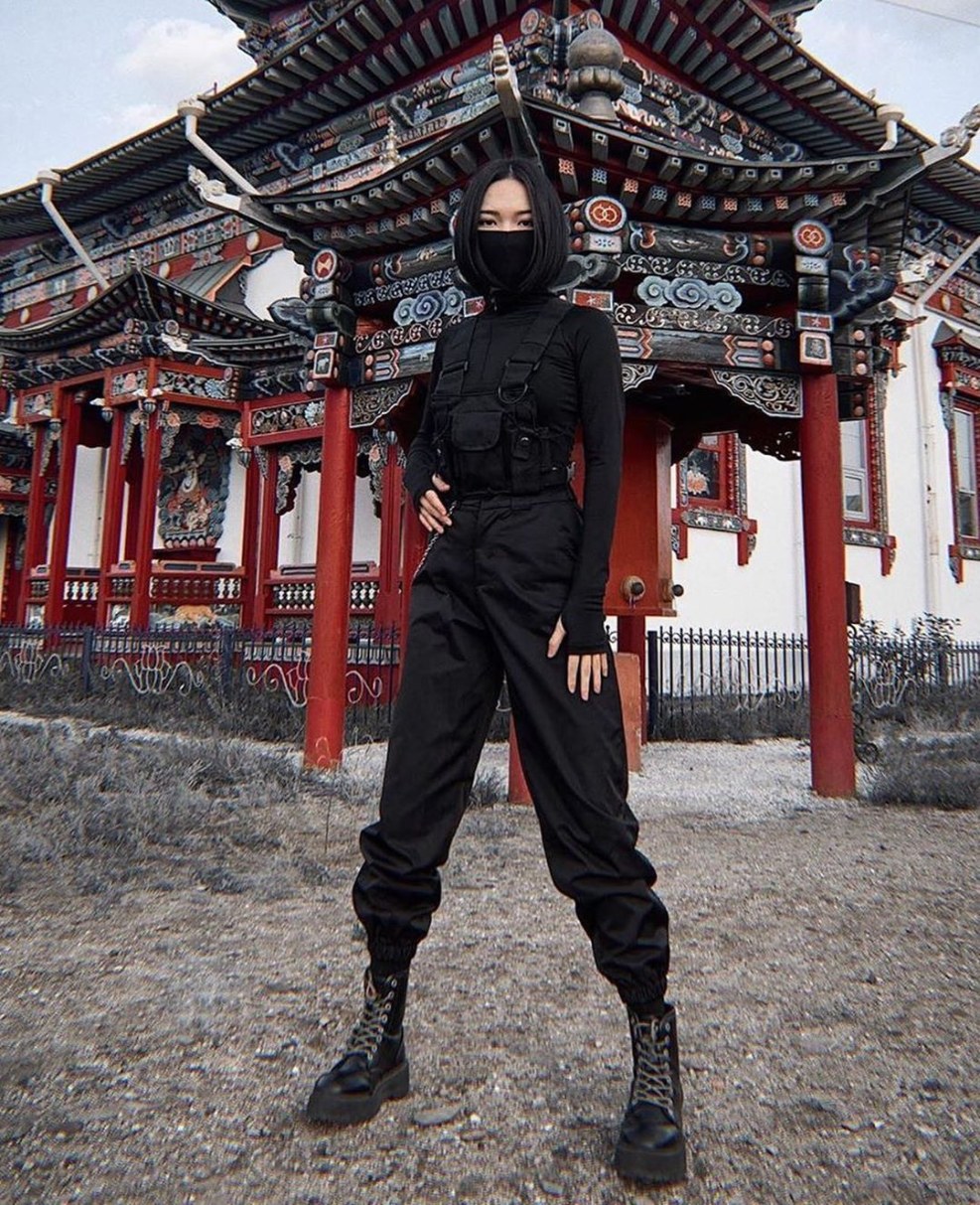 American ninja girls from the show