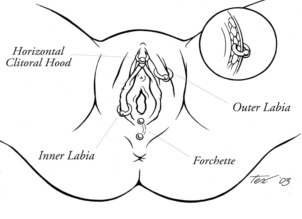 The vagina of the black woman is private