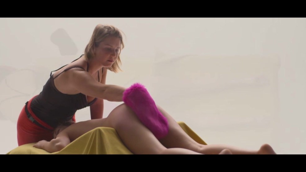 Erotic massage to a man