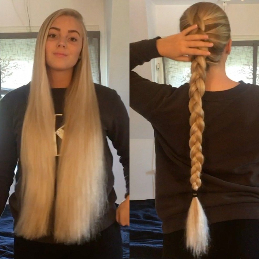 Braids for long thick hair