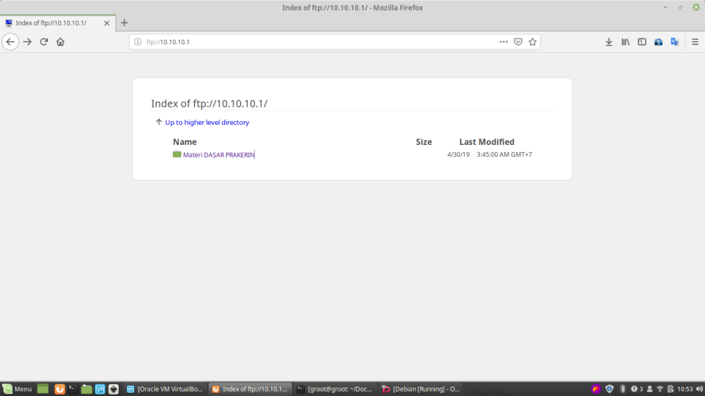 Debian the necessary packages