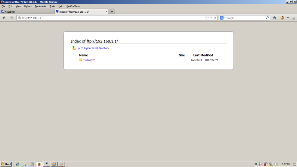 Index "ftp://192.168.1.33:2121/dcim/camera/"