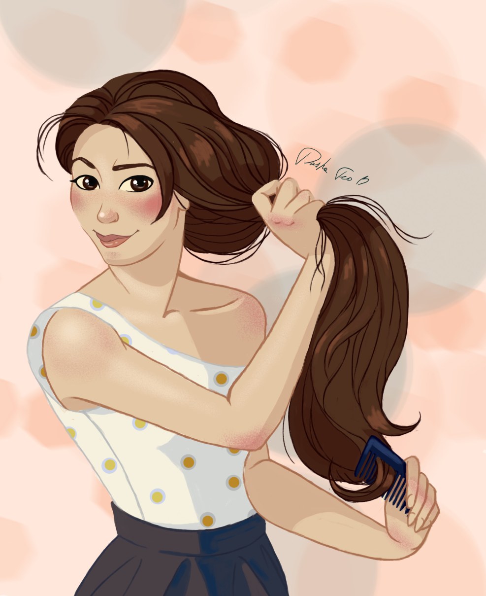 Alexander Borodula and Dasha March