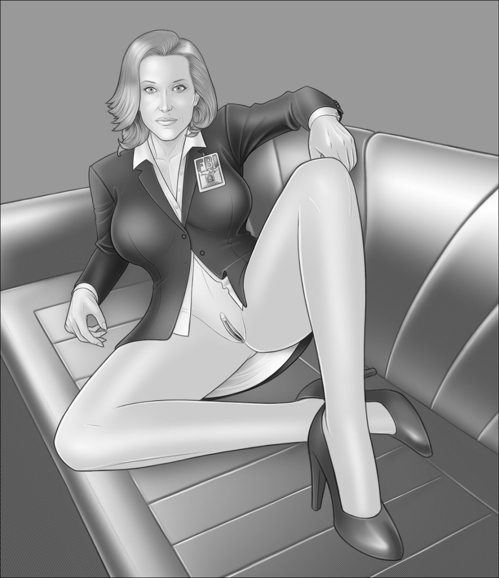 Dana Scully Futanari Art