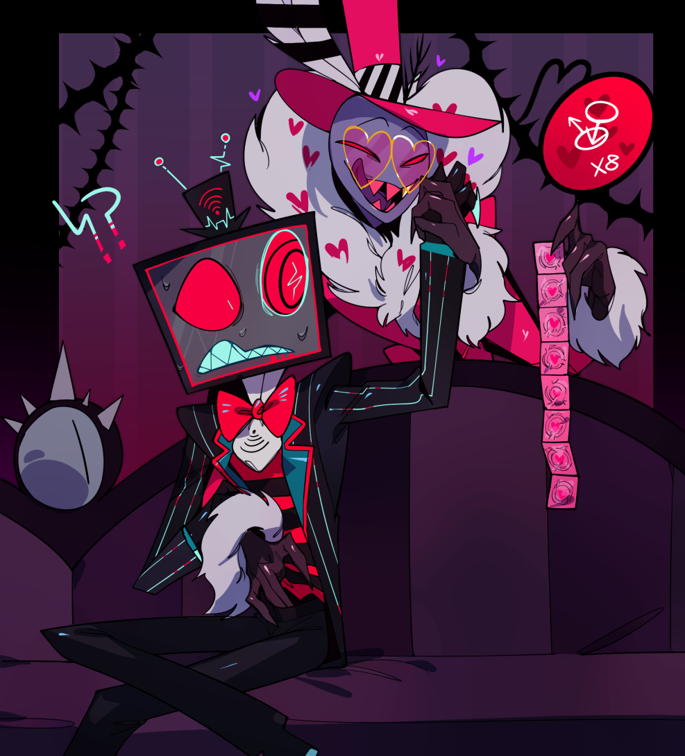 Vox Hotel Hazbin Art