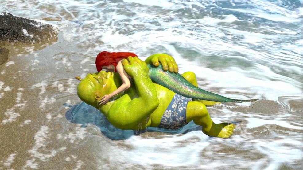 Shrek 2 mermaid