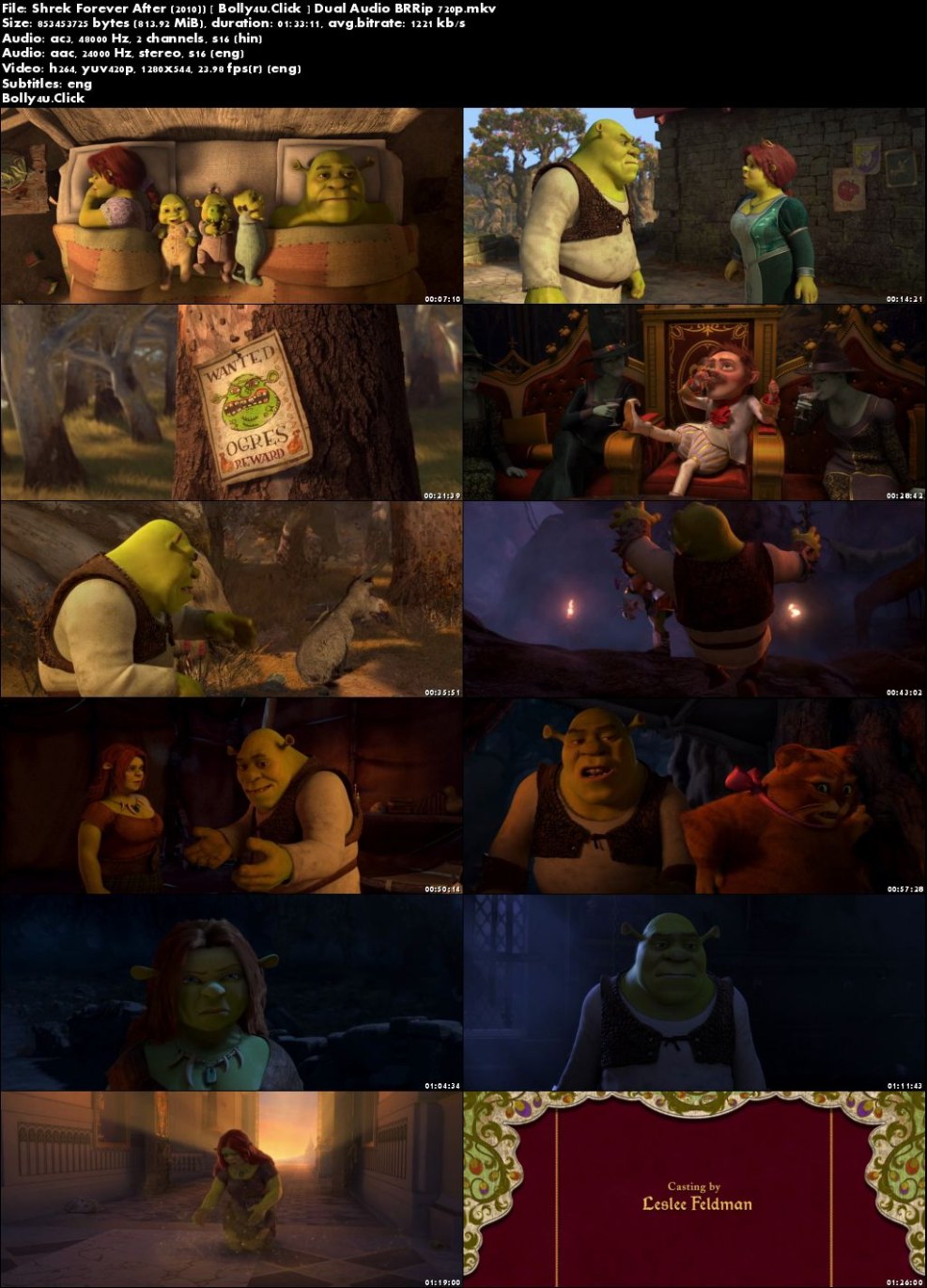 Shrek 2 cartoon 2004 frames
