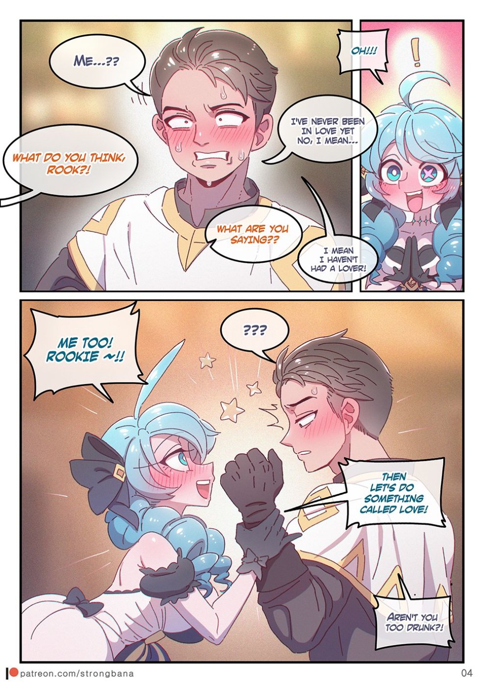 Strong Bana League of Legends comics Sex