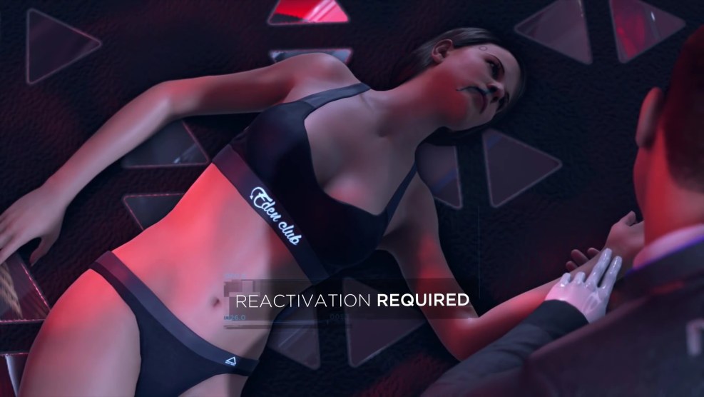 Naked North from Detroit Become Human