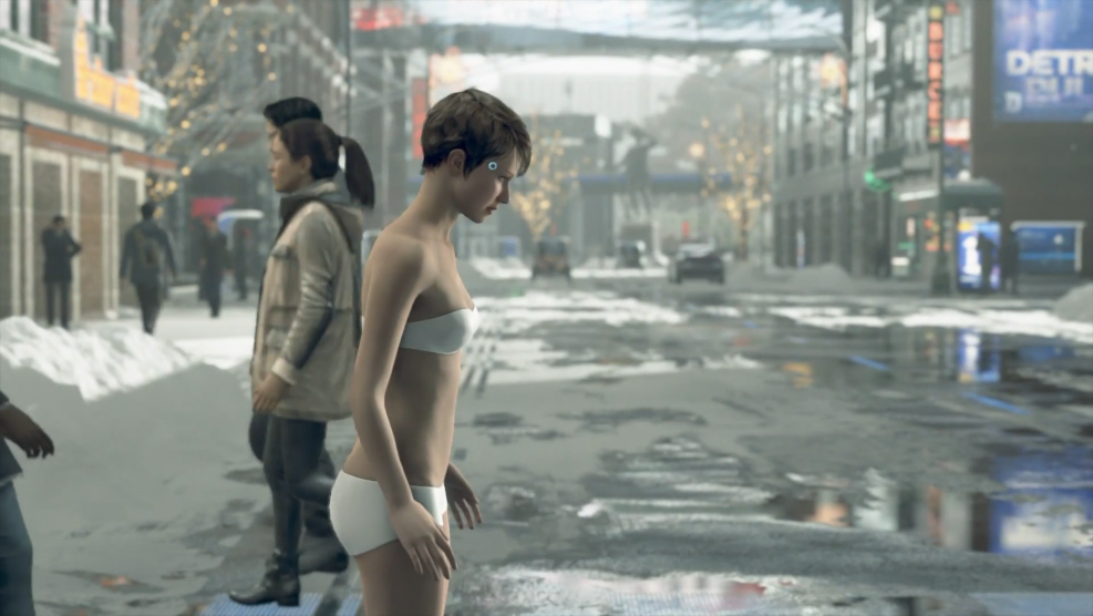 Detroit Become Human North in a bra